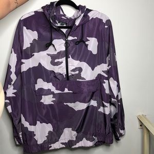 Camo Windbreaker